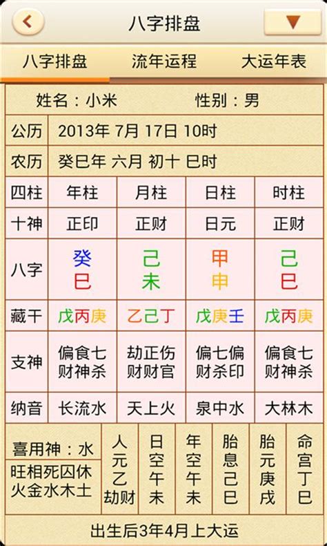 五行排盘|八字排盘,四柱八字排盘算命,免费排八字,在线排盘系统